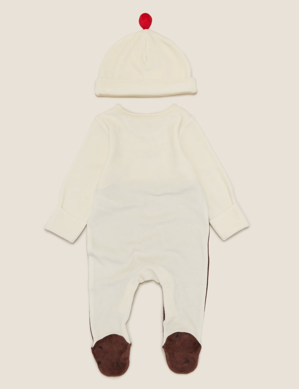 2 Piece Cotton Pudding Sleepsuit Outfit (0-18 Mths) 2 of 6