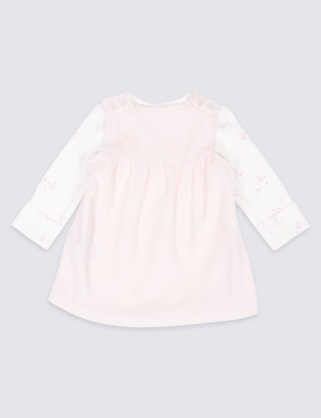 3 Piece Baby Dress & Bodysuit with Tights 2 of 9