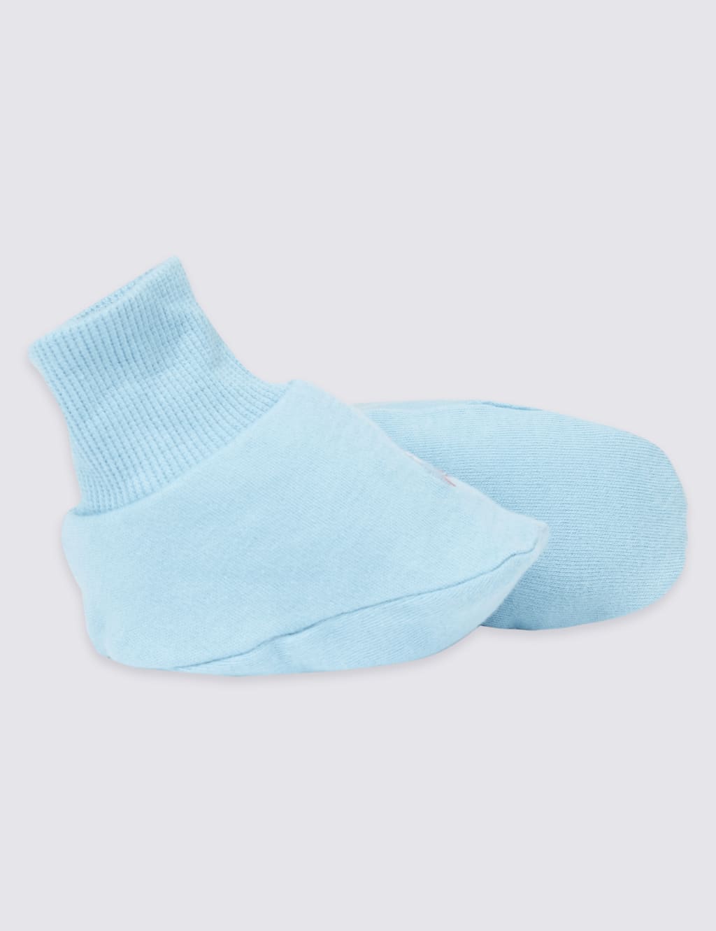 Baby Pure Cotton Striped Car Booties M S