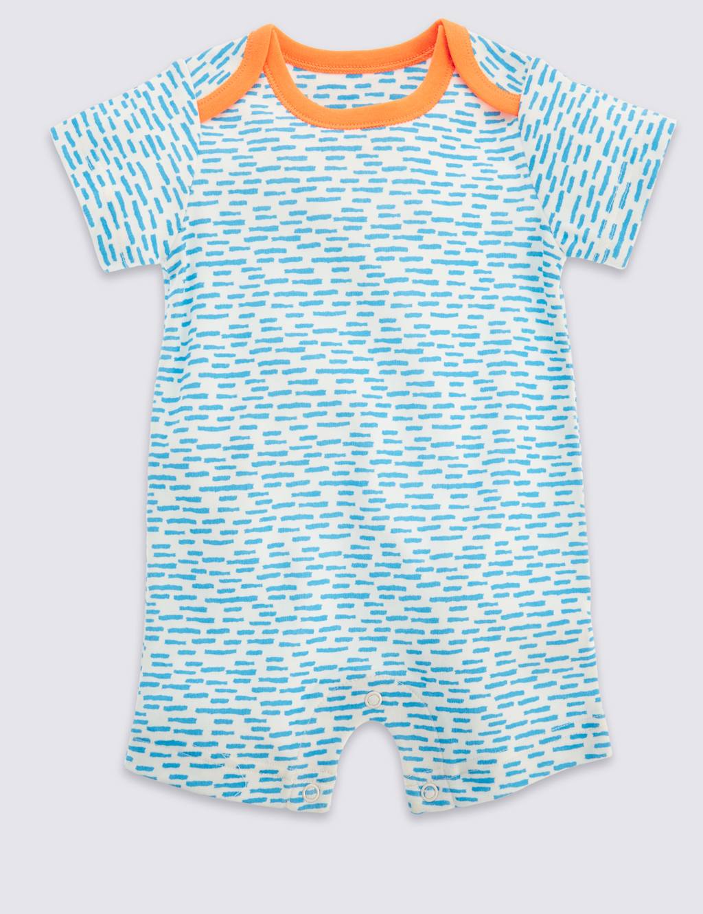 3 Pack Pure Cotton Assorted Rompers 4 of 4