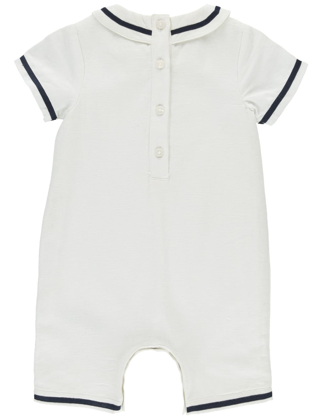 Sailor Bow Christening Baby Romper Autograph M S