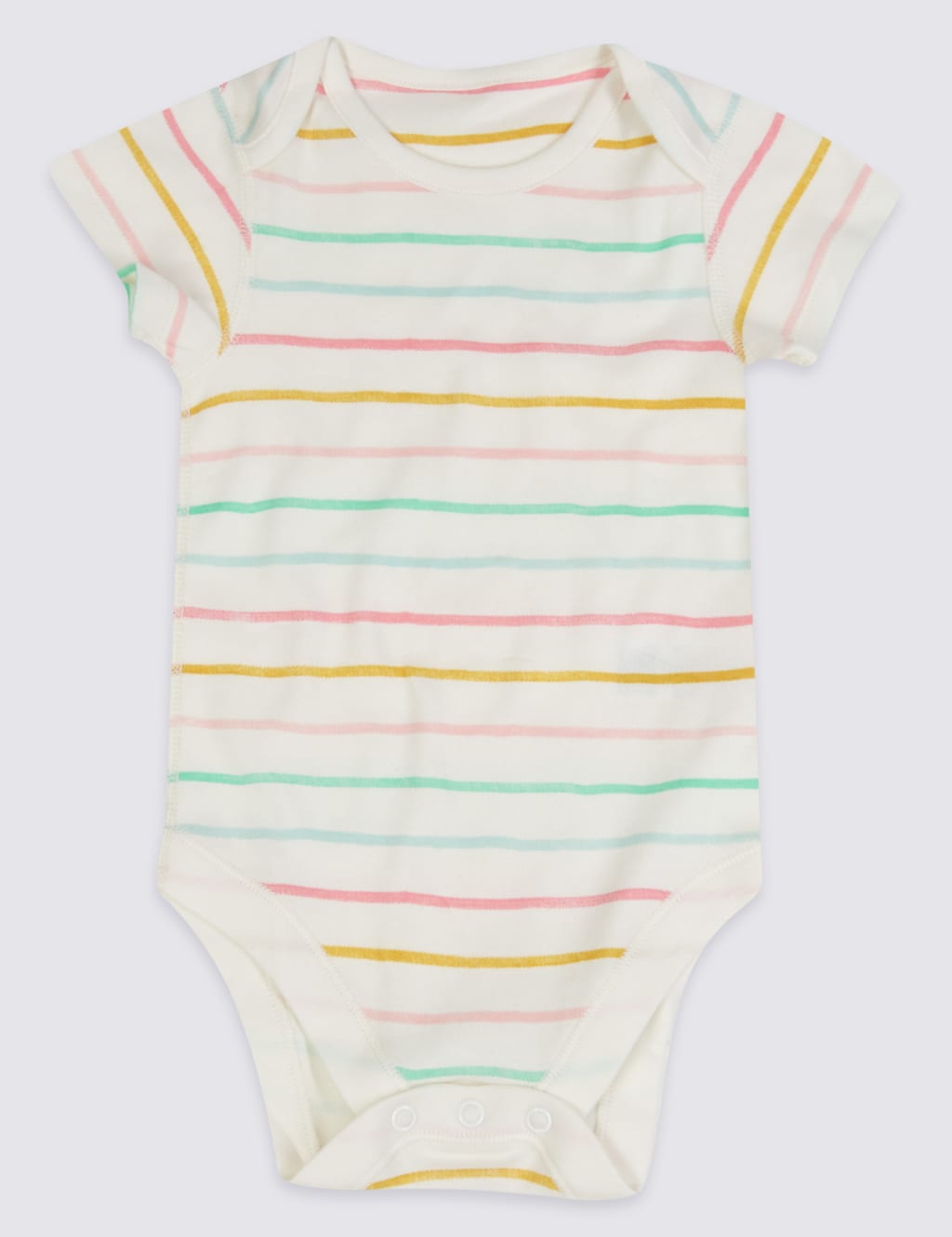 5 Pack Unisex Pure Cotton Bodysuits 4 of 7