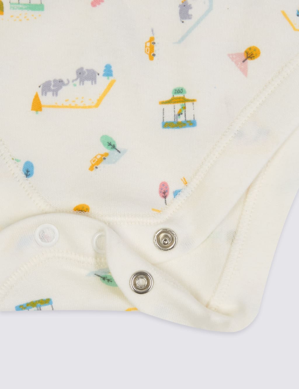 5 Pack Unisex Pure Cotton Bodysuits 7 of 7