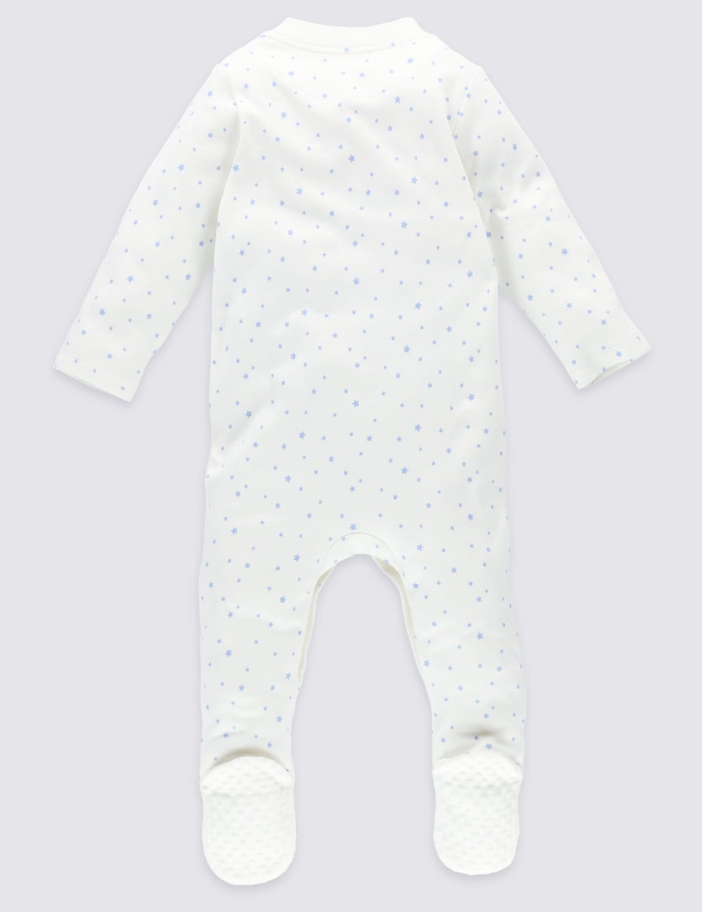 3 Pack Pure Cotton Sleepsuits 4 of 8