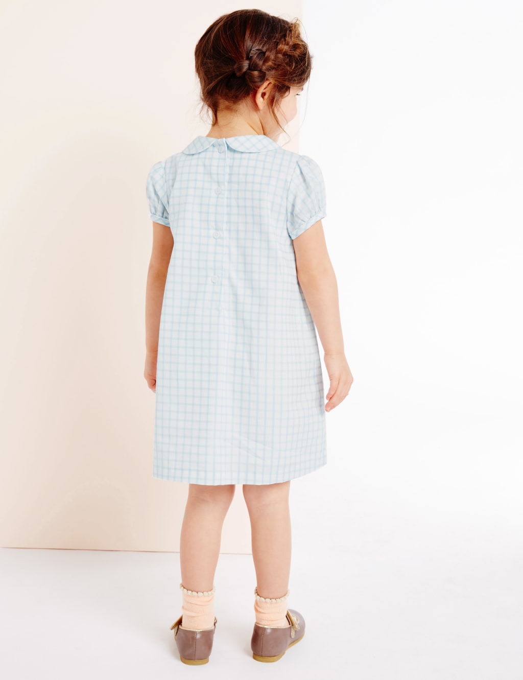 Check Pure Cotton Dress (3 Months - 5 Years) 3 of 5