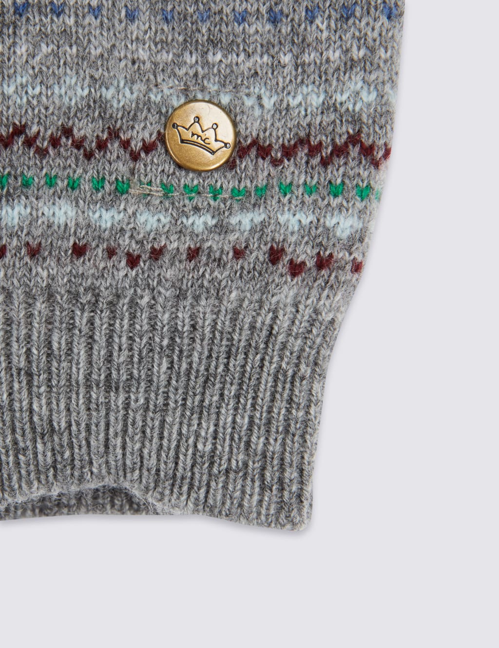 Fairisle Tank Jumper with Cashmere 3 of 5