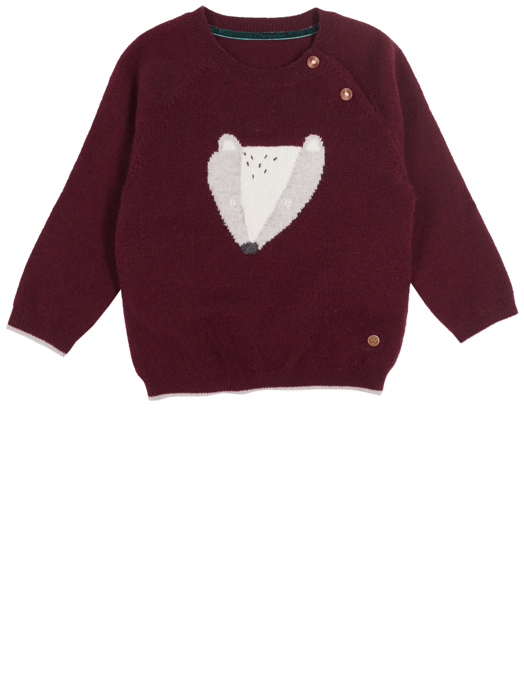 Intarsia Jumper with Cashmere 4 of 5