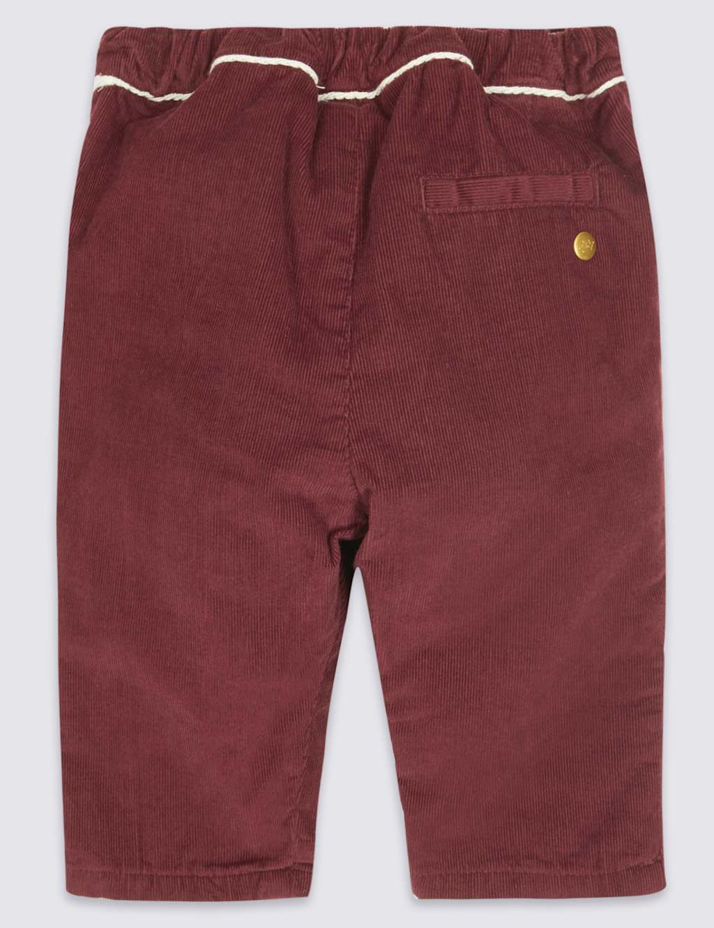 Pure Cotton Bow Cord Trousers 2 of 4