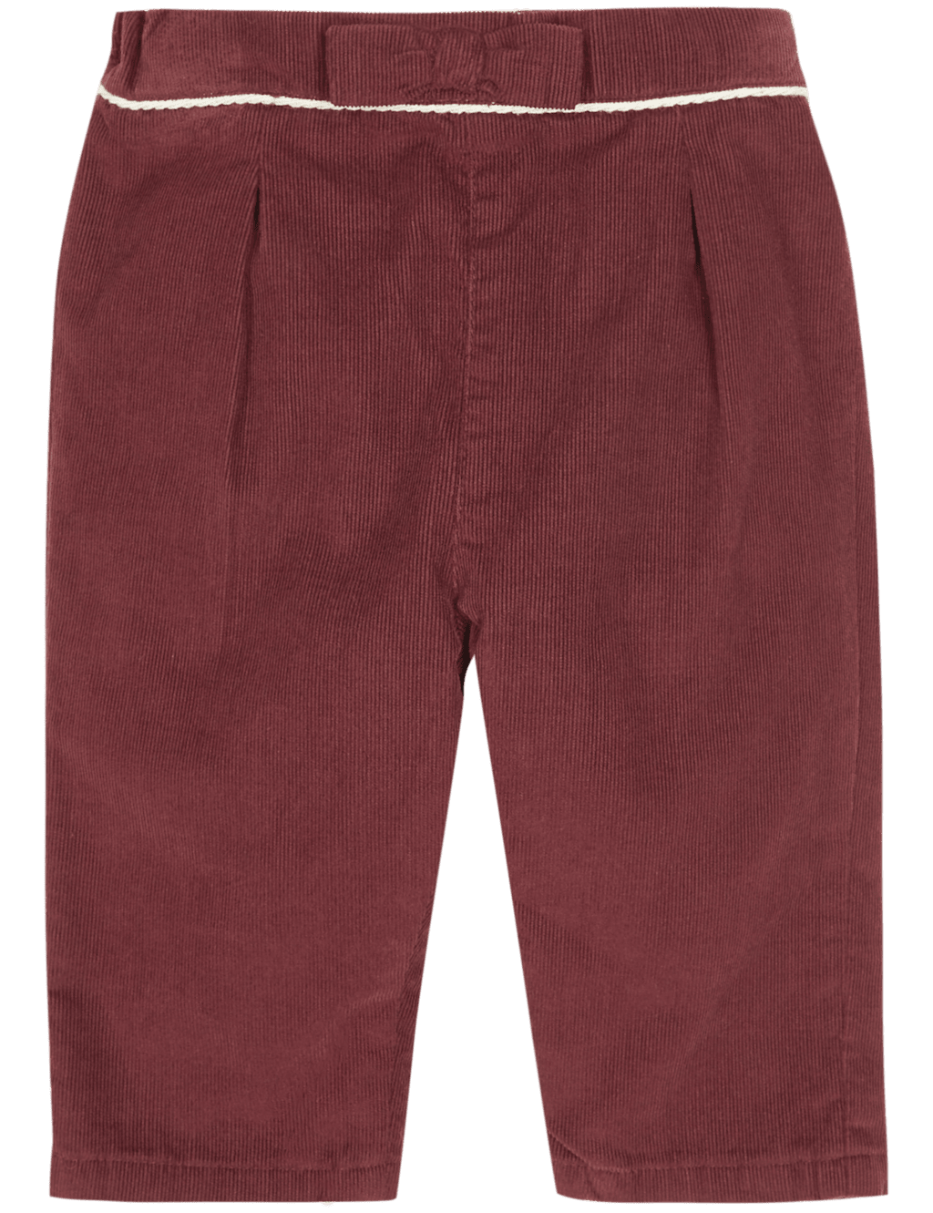 Pure Cotton Bow Cord Trousers 3 of 4