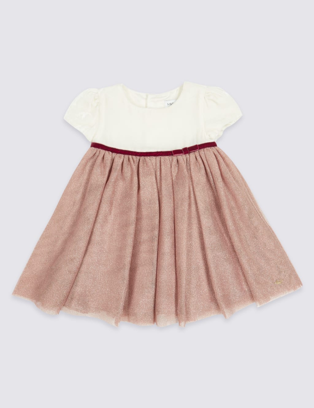 Velvet Tutu Baby Dress 1 of 5