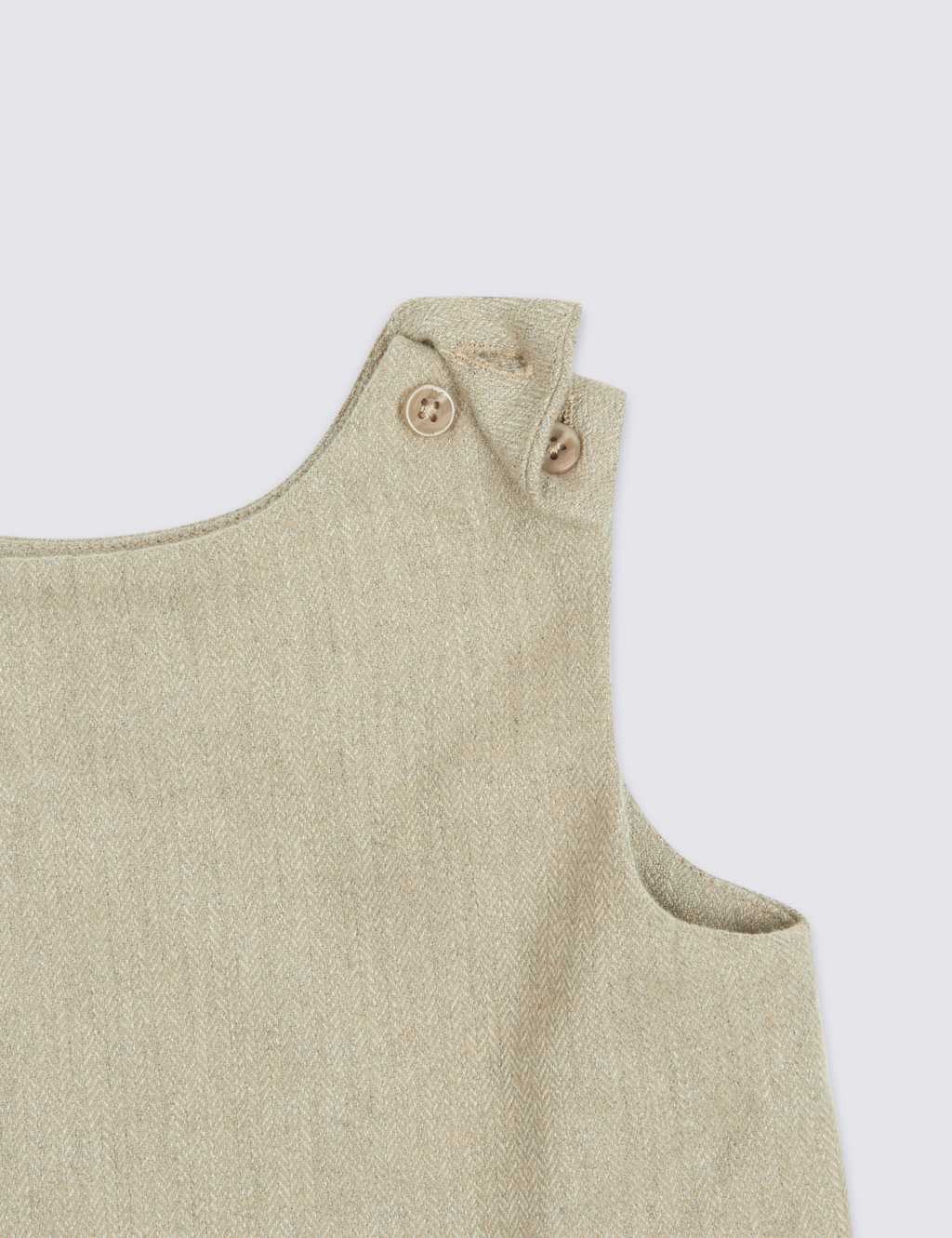 Sleeveless Piny Dress with Wool 3 of 5