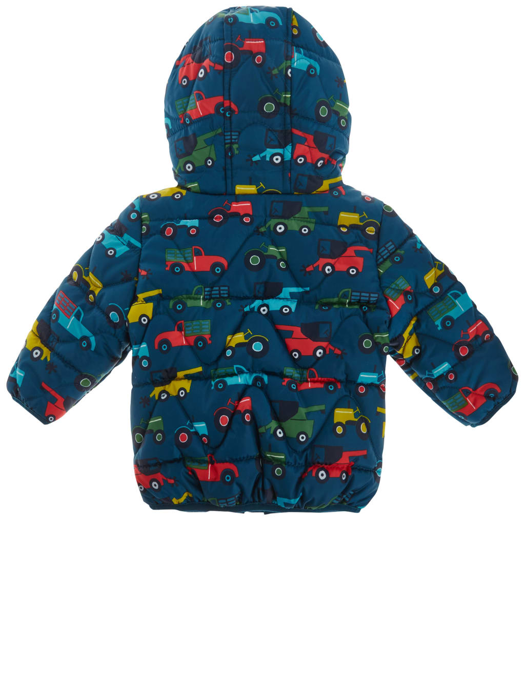 Car Print Hooded Coat 5 of 5