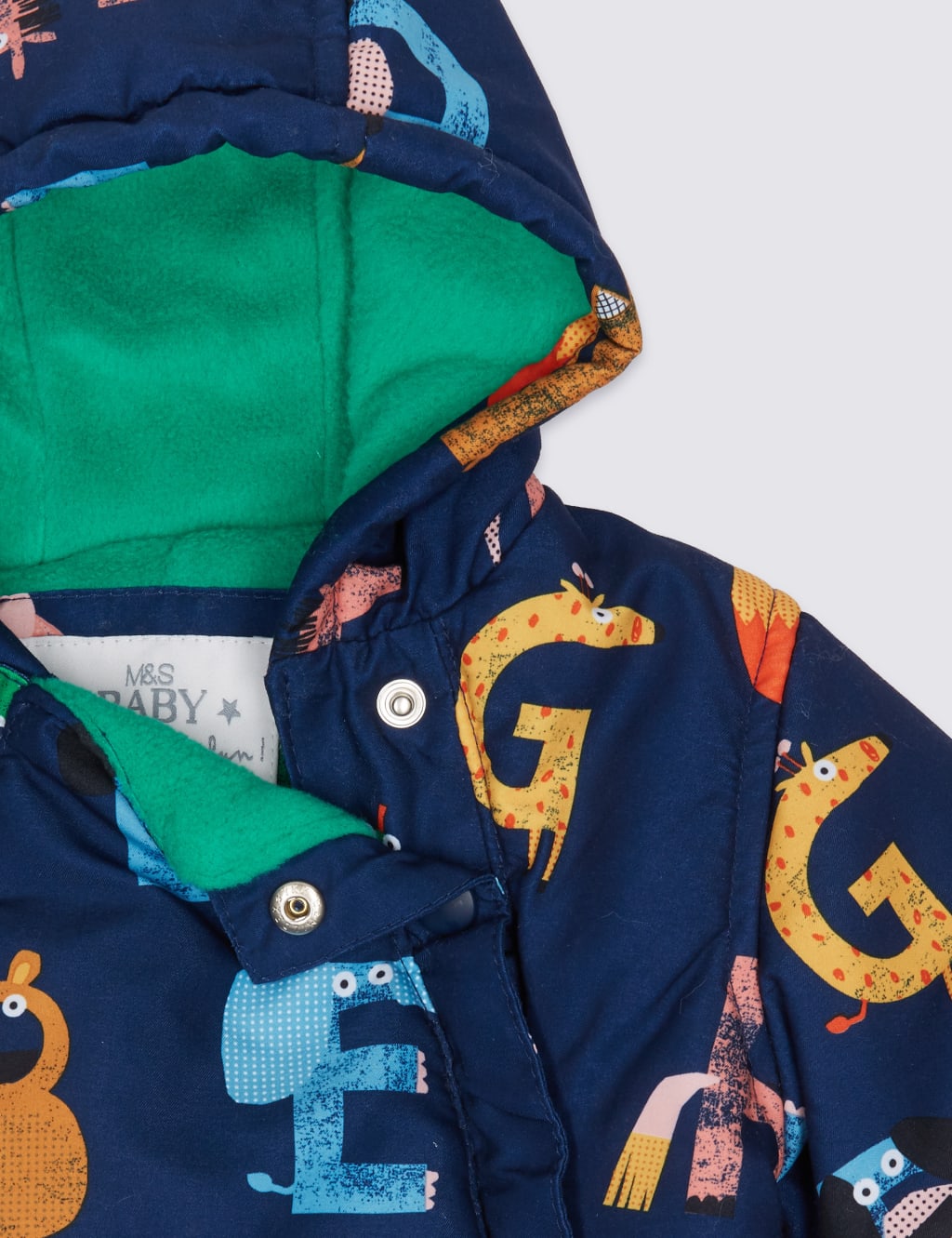 Letter Print Snowsuit with Stormwear™ 3 of 6