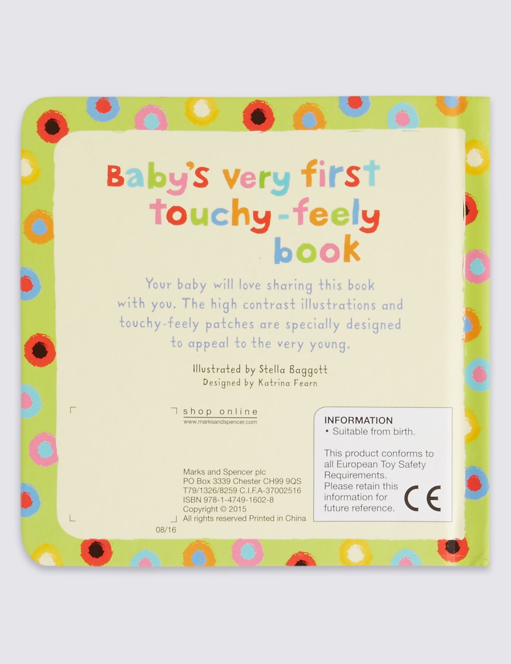 Baby's Very First Touchy-Feely Book 2 of 3
