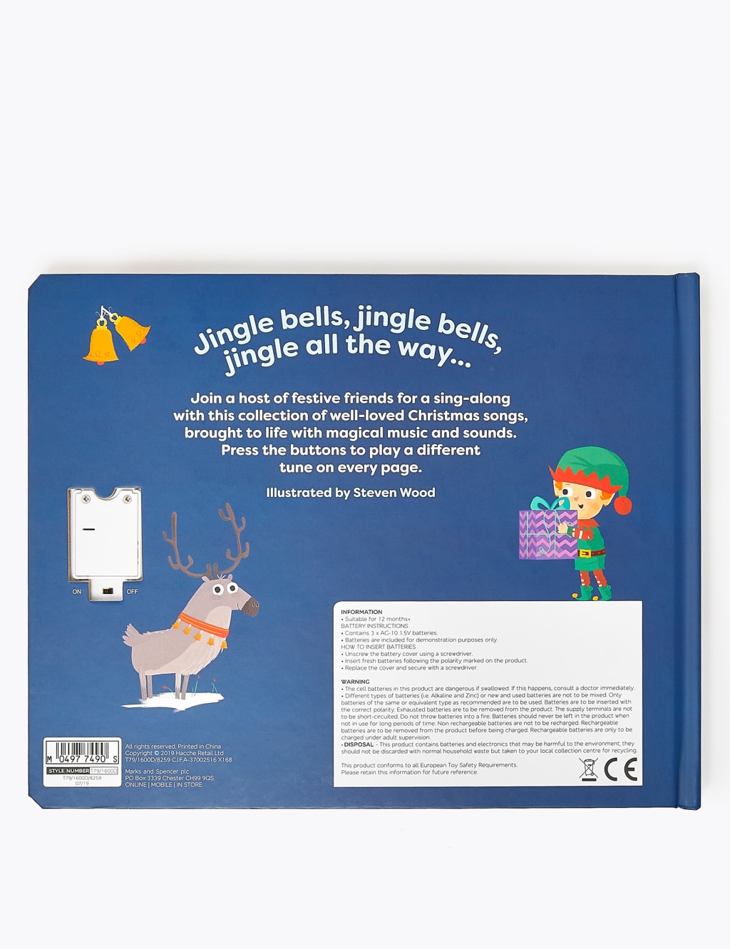 Christmas Songs Sound Book 2 of 3