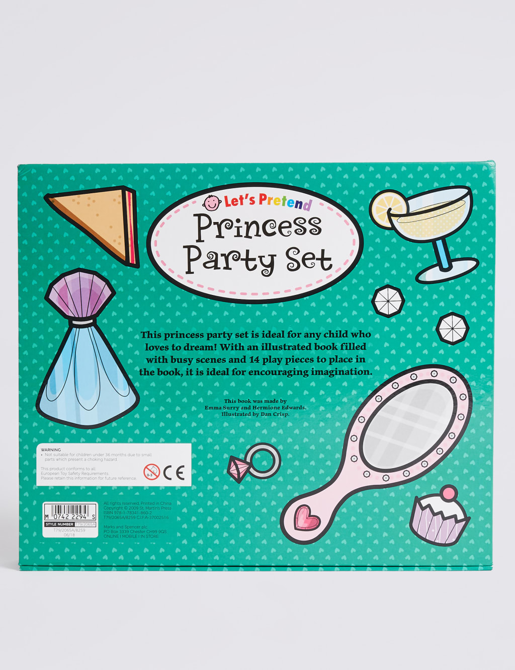 Let's Pretend Princess Party Set 2 of 3