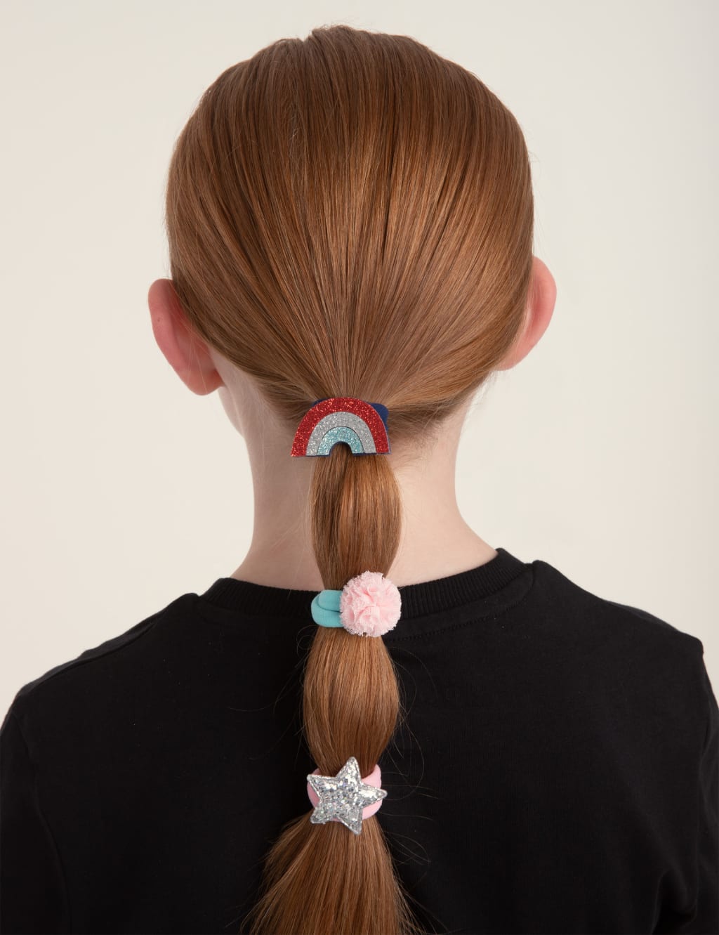 Kids' Rainbow Star Aliceband with Motif Hair Bobbles 3 of 3