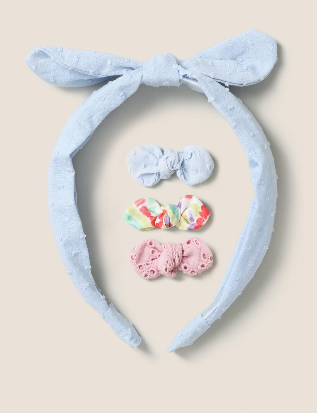 Kids’ Alice band & 3pk Hair Clips 1 of 3