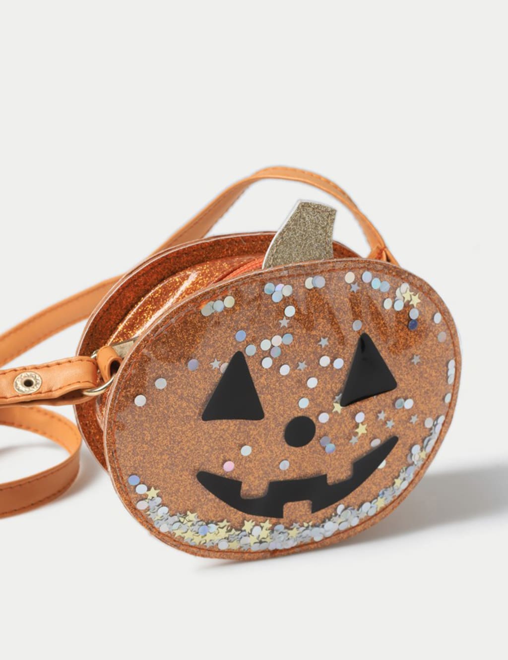 Halloween Pumpkin Shaker Crossbody Bag M S Collection M S