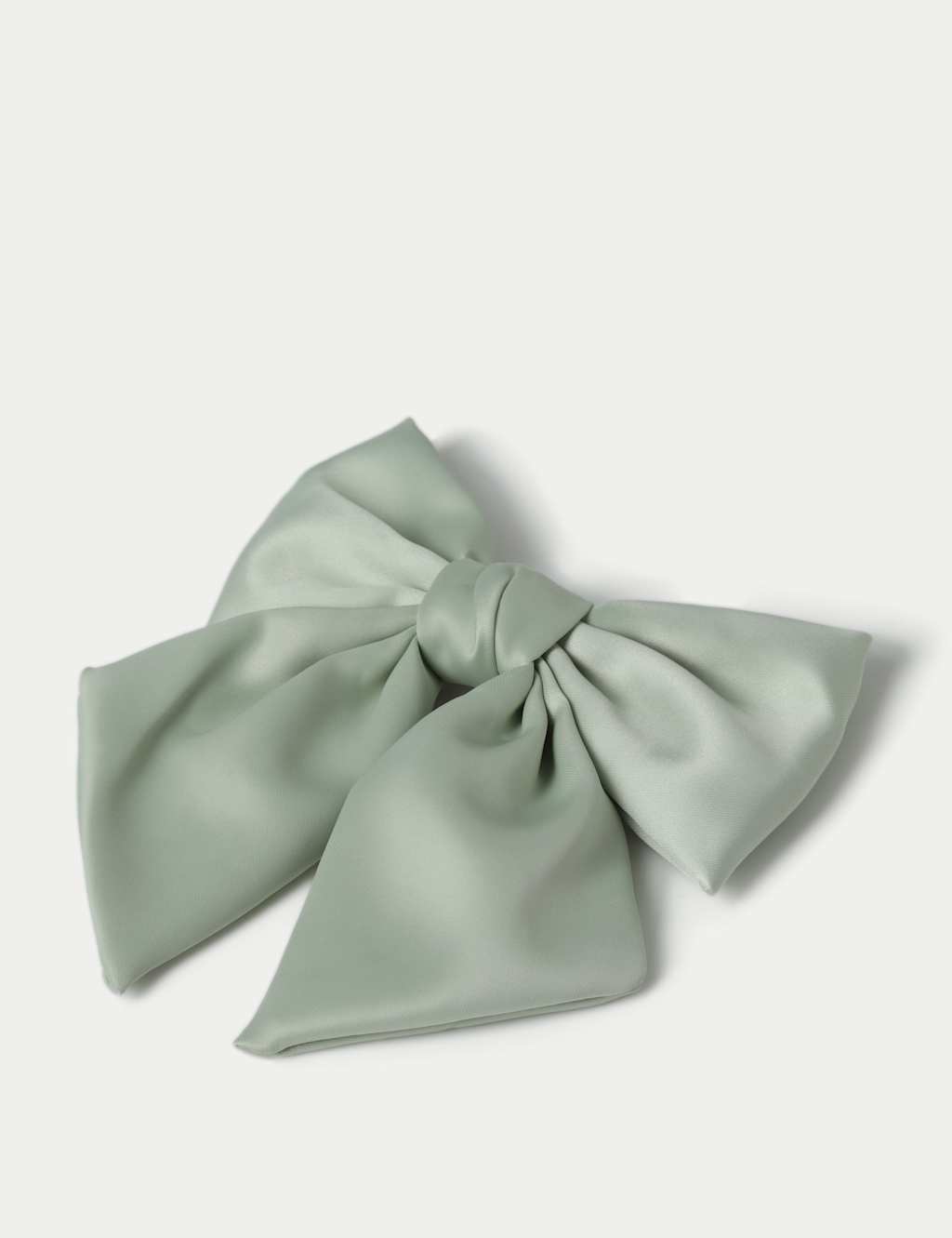 Green Satin Bow 2 of 3