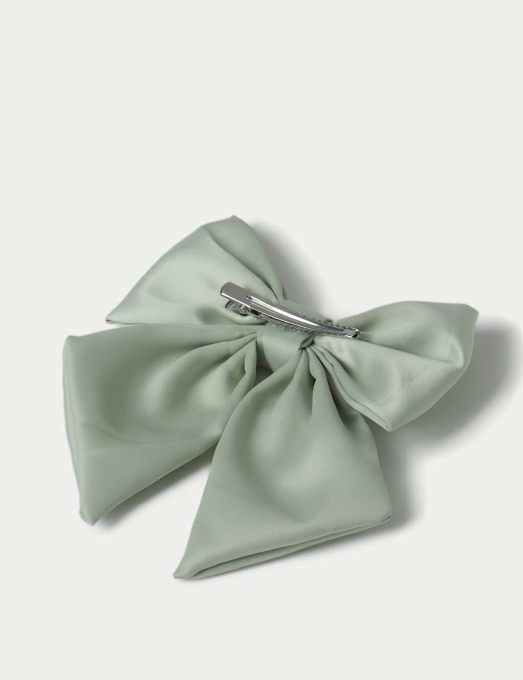Green Satin Bow 3 of 3