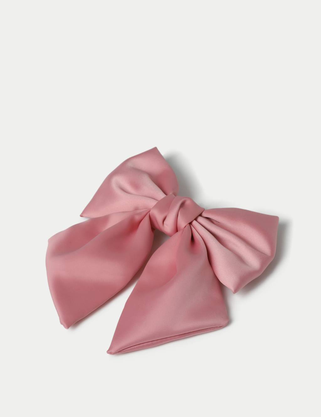 Pink Satin  Bow 1 of 2