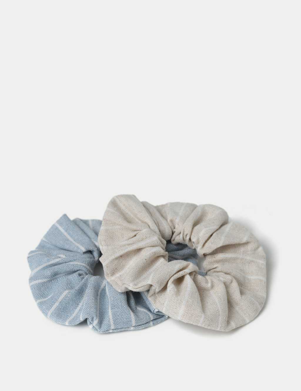 2 Pack Linen Scrunchies 2 of 2