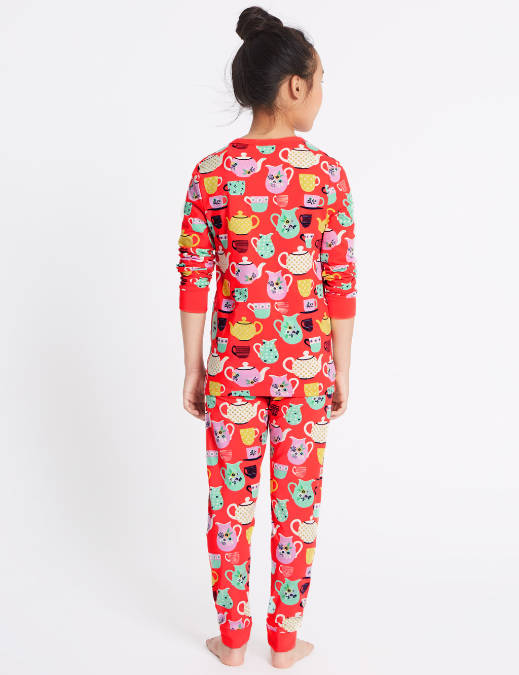 All Over Print Cotton Pyjamas with Stretch (1-16 Years) 3 of 6