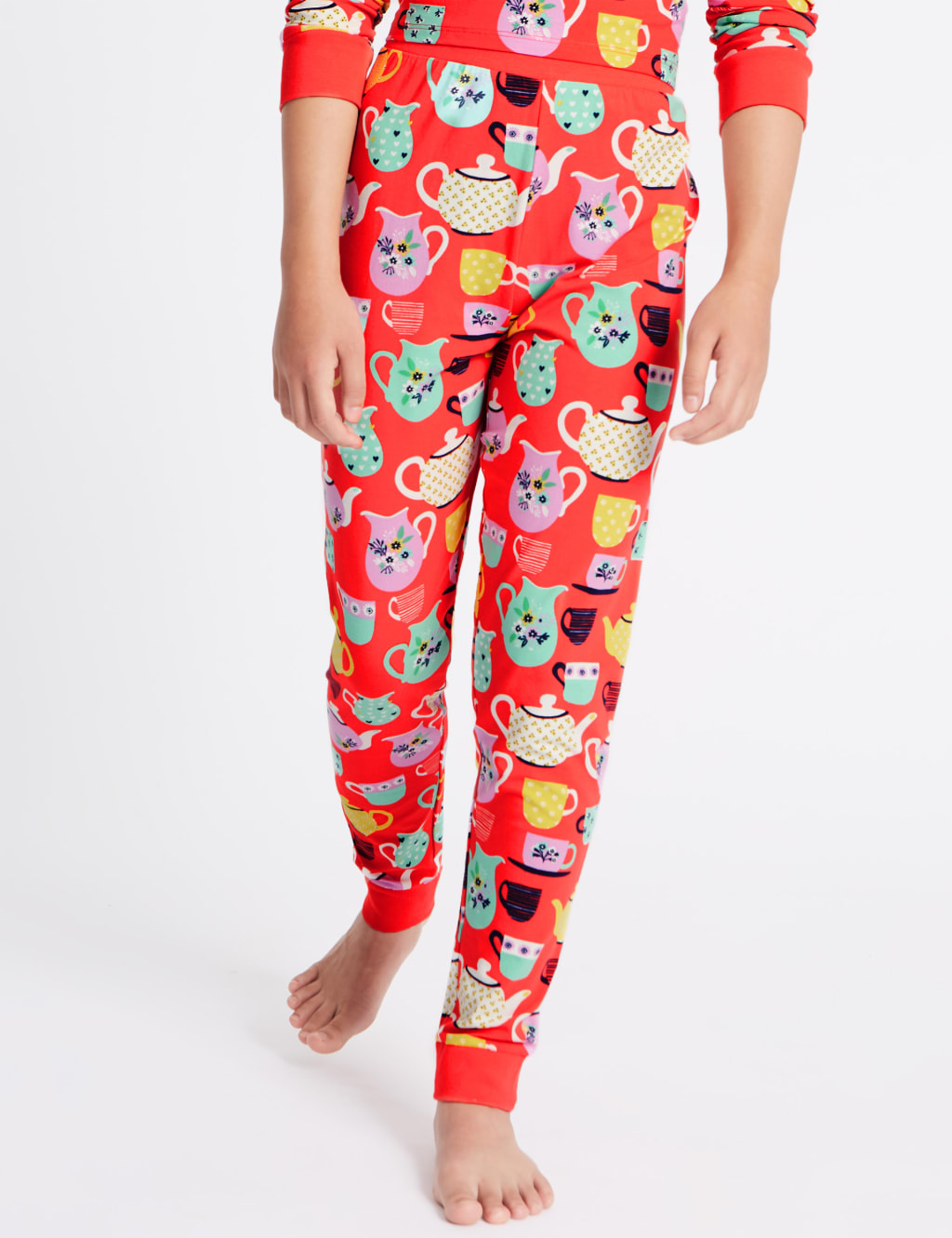 All Over Print Cotton Pyjamas with Stretch (1-16 Years) 4 of 6