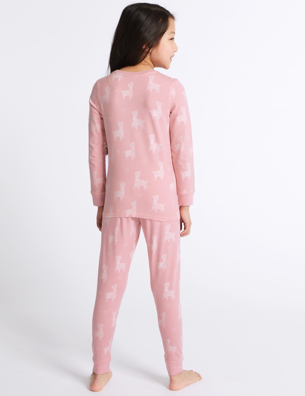 Cotton Llama Pyjamas with Stretch 3 16 Years M S