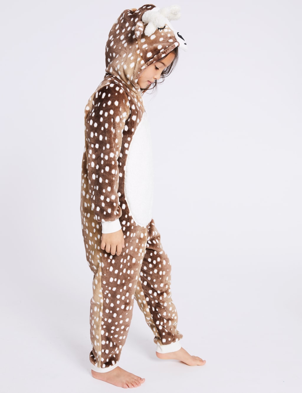Deer Hooded Onesie (1-16 Years) 2 of 5