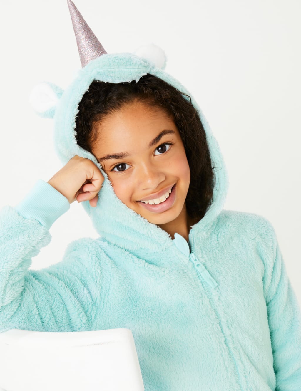 Fleece Sparkle Unicorn Onesie (1-16 Years) 3 of 5