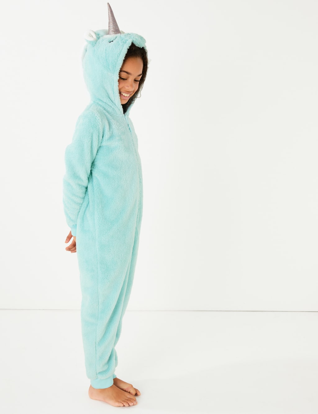 Fleece Sparkle Unicorn Onesie 1 16 Years M S