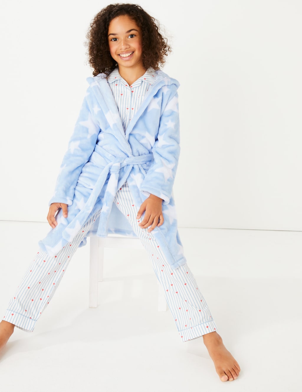 M&s girls dressing gown sale