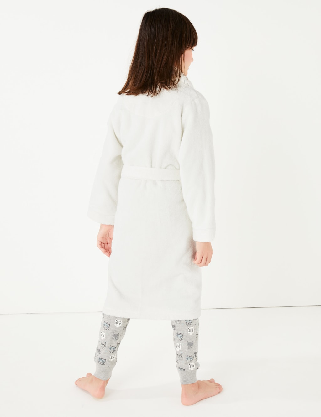 Cotton Towelling Bath Robe Gown (1-16 Yrs) 3 of 3