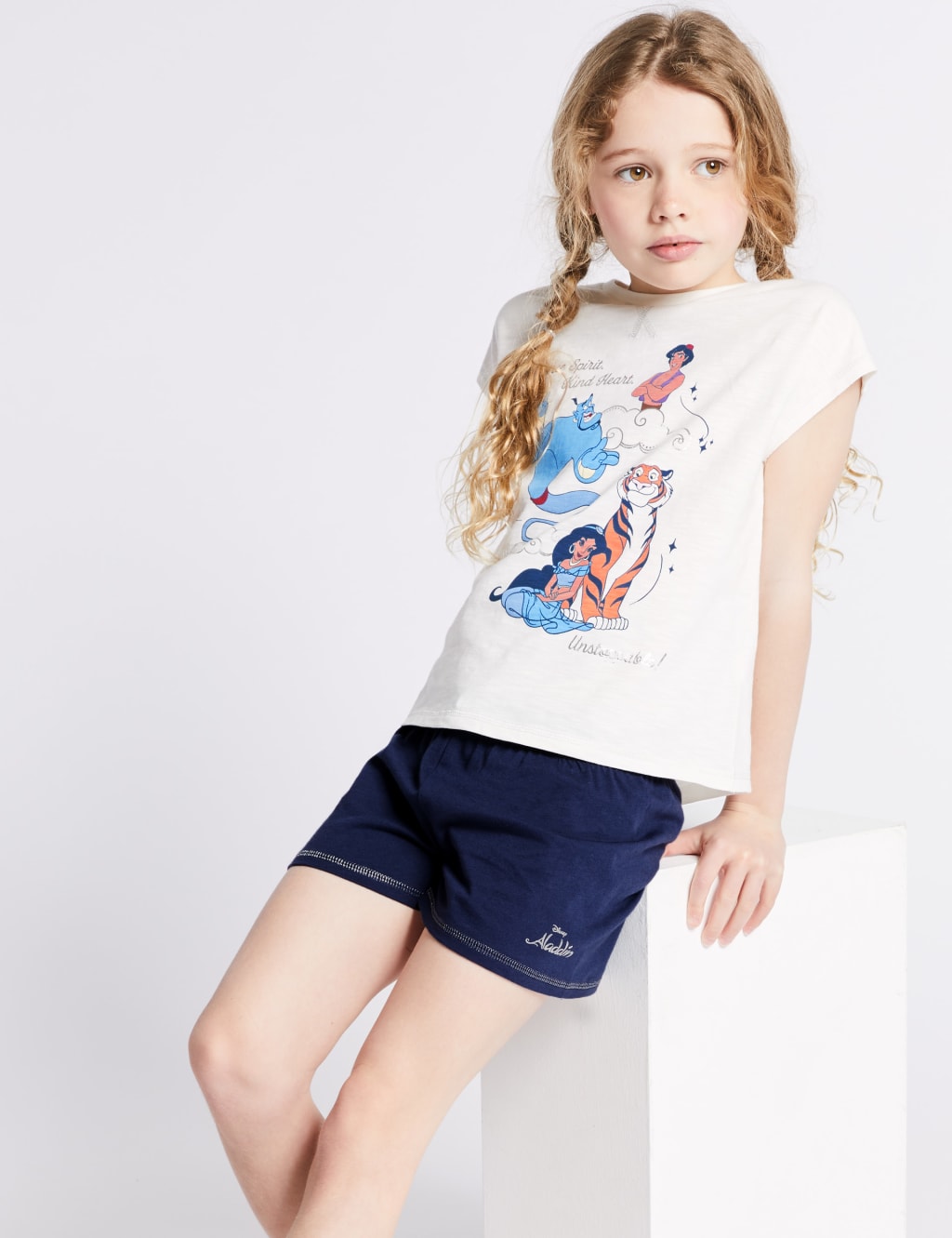 Disney Characters Aladdin™ Short Pyjamas (3-16 Years) 1 of 4
