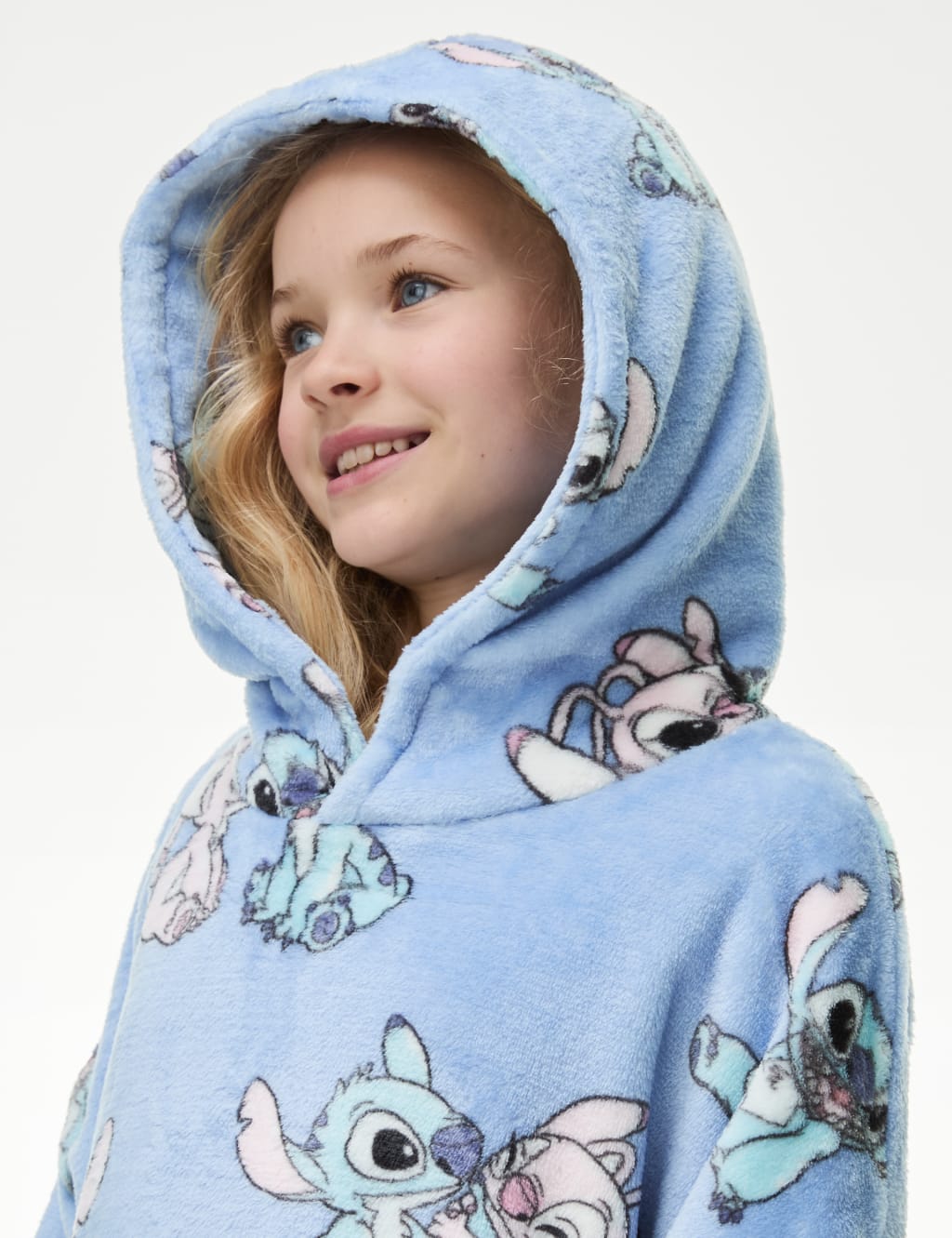 Lilo Stitch Oversized Hoodie 7 16 Yrs M S Collection M S