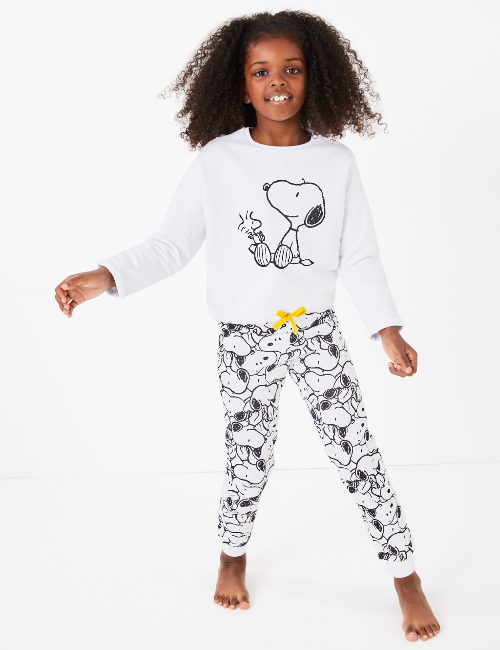 Snoopy Print Pyjama Set 5 16 Years M S