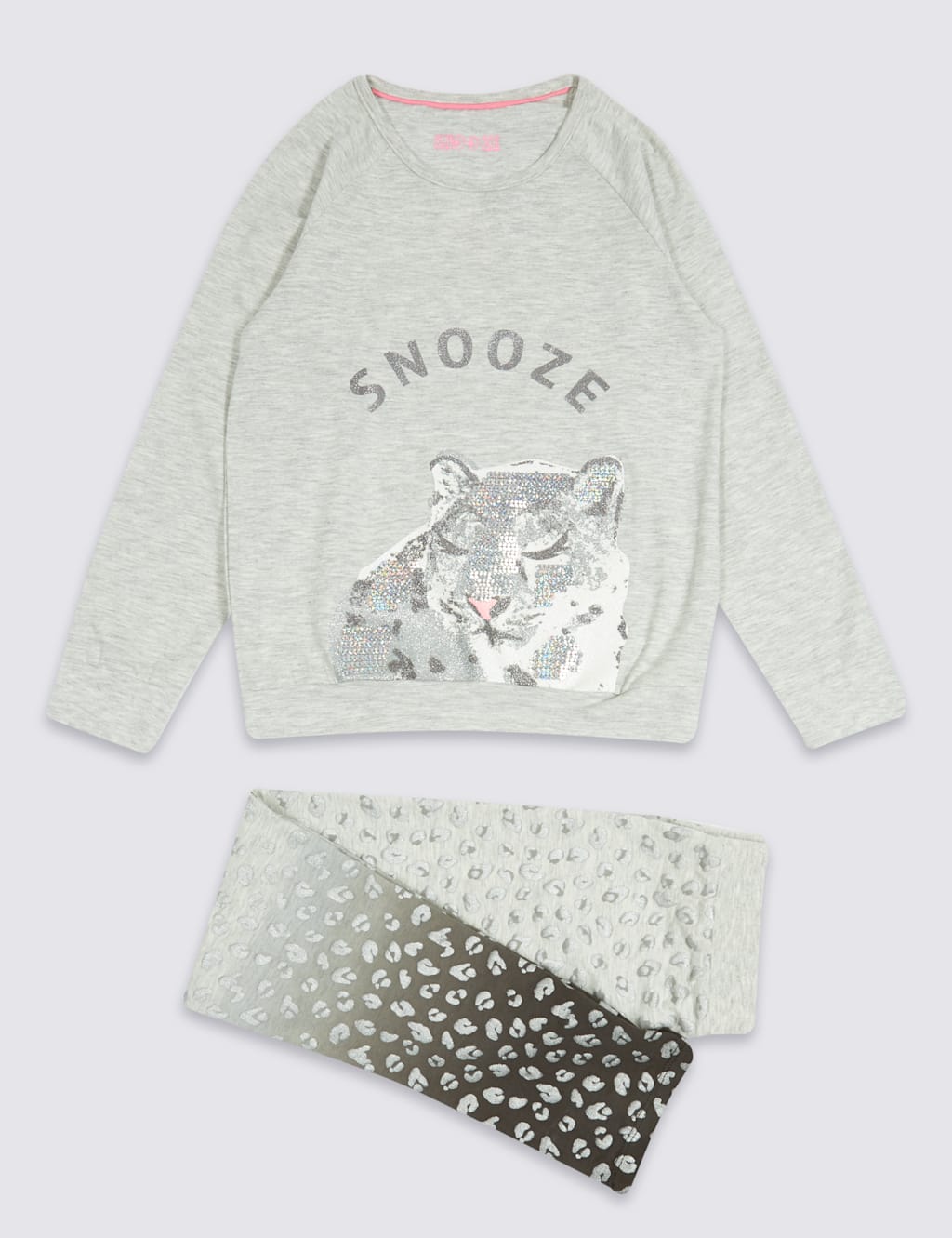 Leopard Print Pyjamas (3-16 Years) 2 of 4