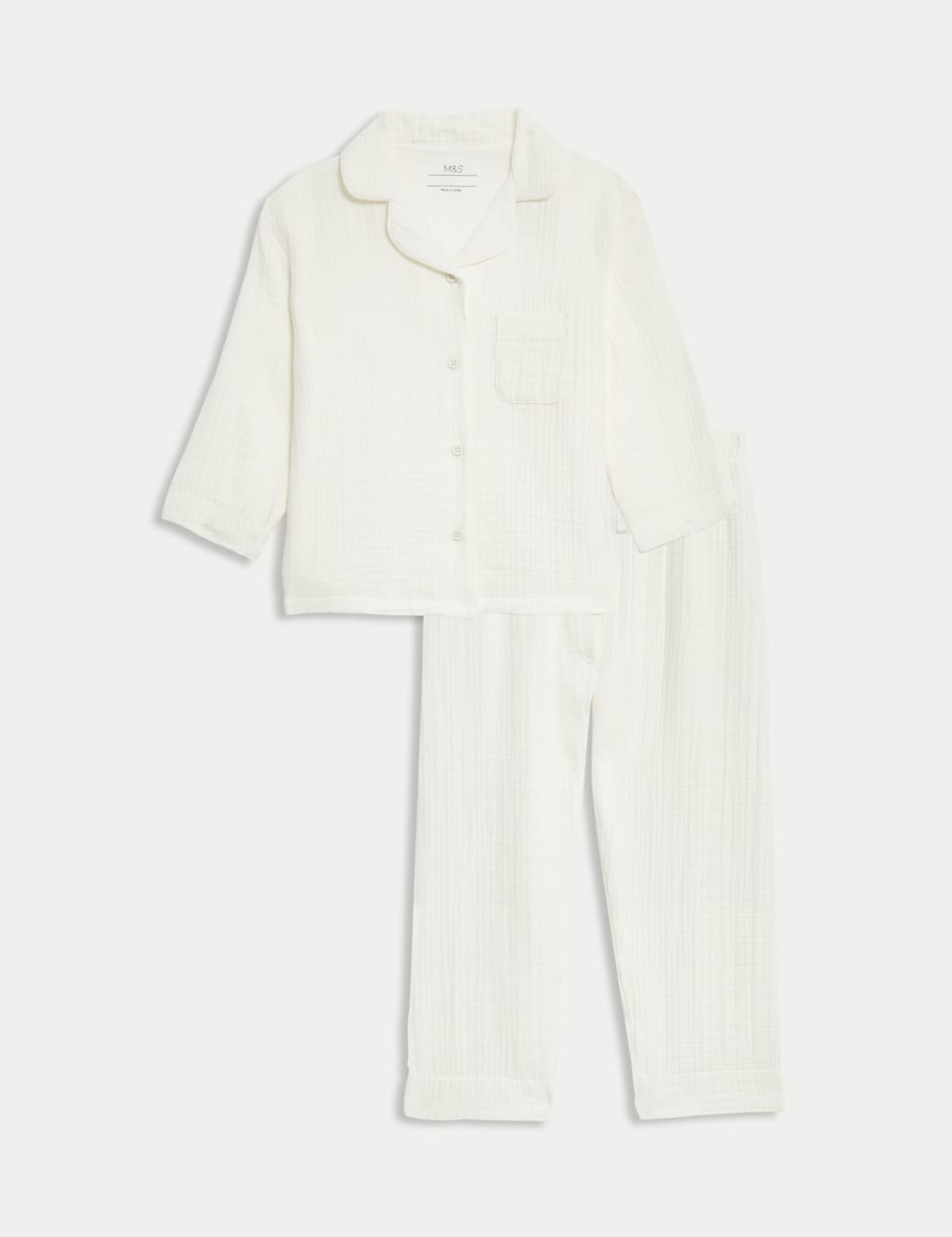 Pure Cotton Pyjamas 12 Mths 16 Yrs M S Collection M S