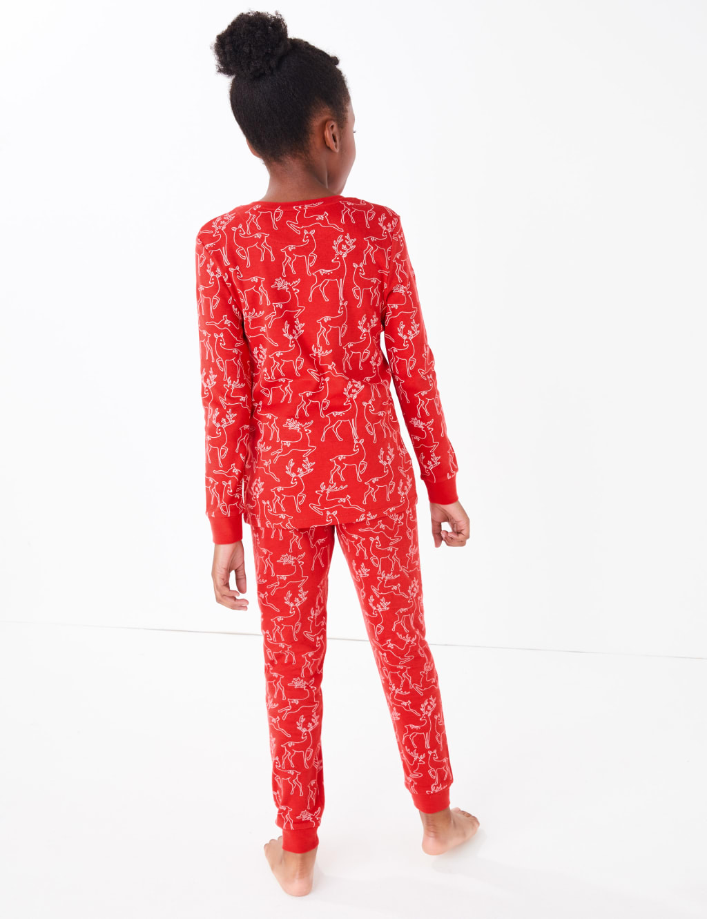 Deer Print Pyjama Set (1-16 Years) 3 of 5