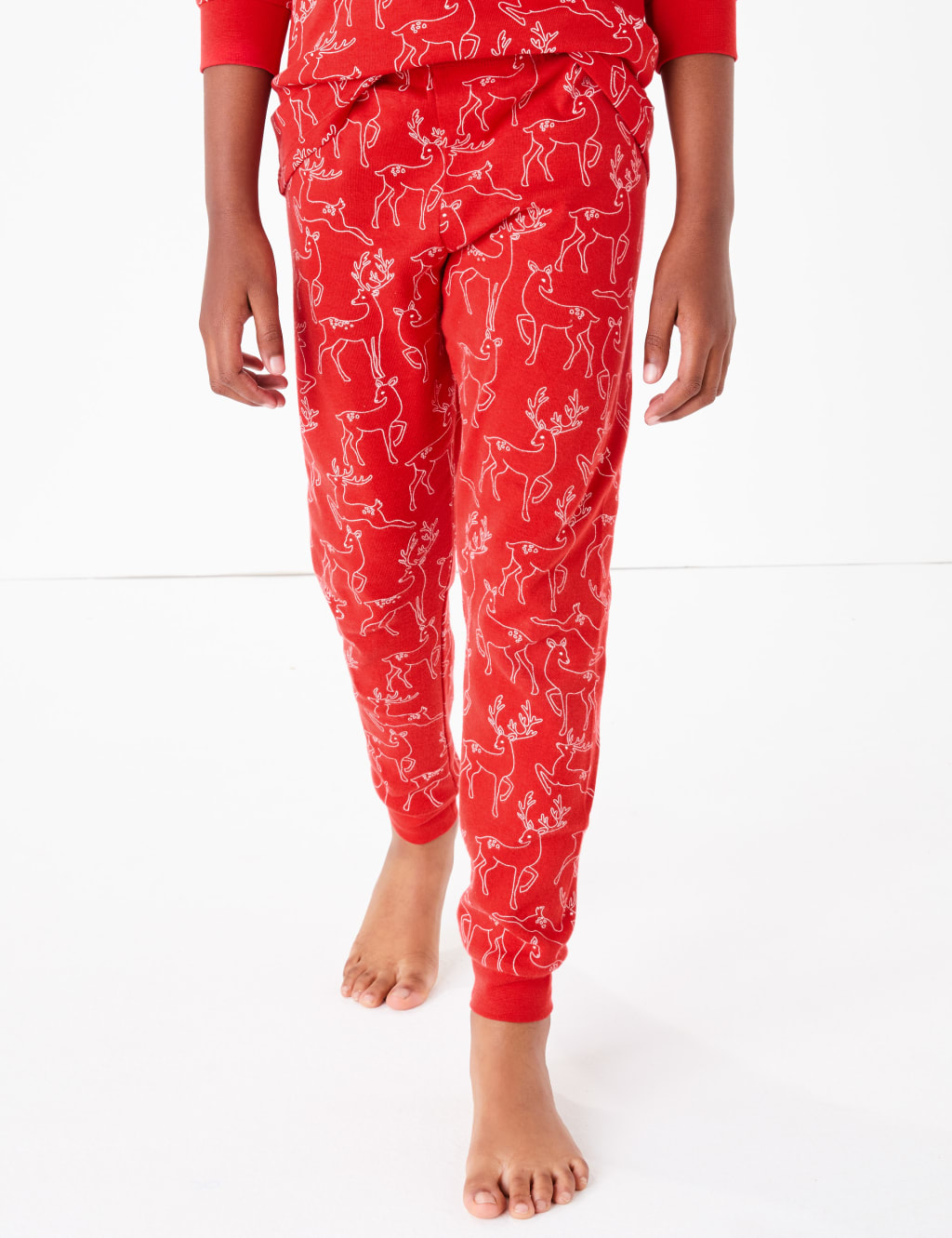 Deer Print Pyjama Set (1-16 Years) 4 of 5