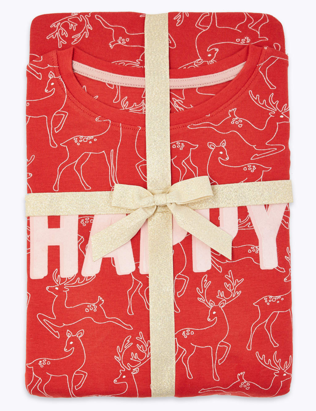 Deer Print Pyjama Set (1-16 Years) 5 of 5