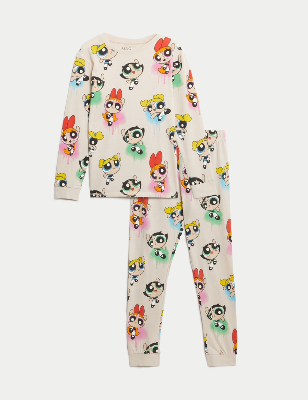 Powerpuff Girls Pyjamas 6 16 Yrs M S Collection M S