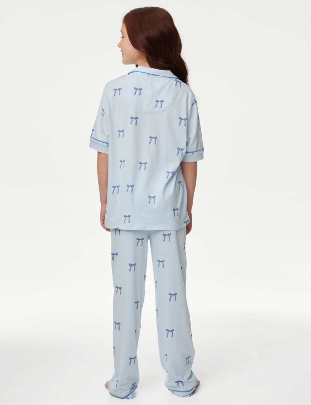 Cotton Modal Patterned Pyjamas (3-16 Yrs) 4 of 5