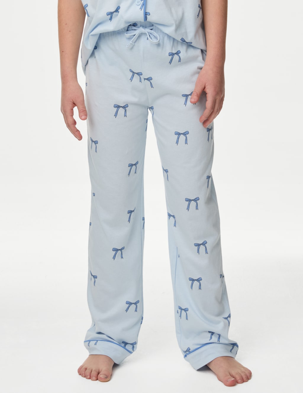 Cotton Modal Patterned Pyjamas (3-16 Yrs) 5 of 5