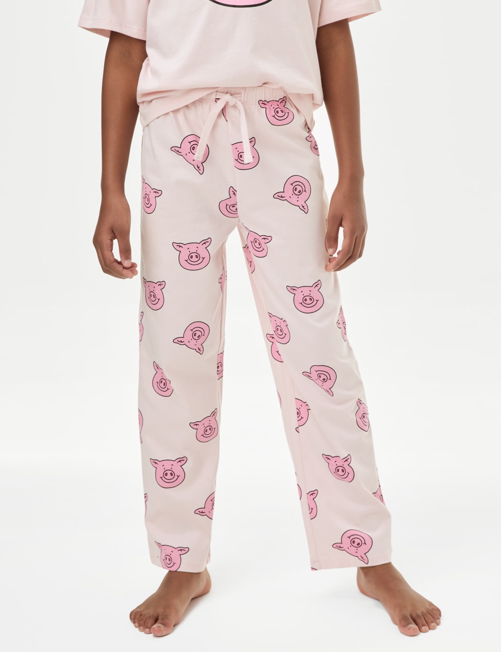 Pig pj pants top