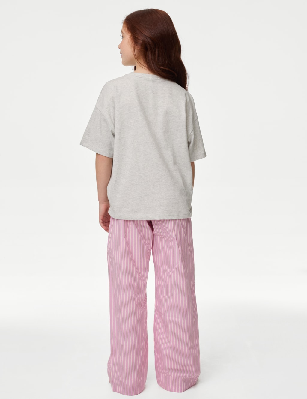Pure Cotton Heart Print Pyjamas (3-16 Yrs) 4 of 5