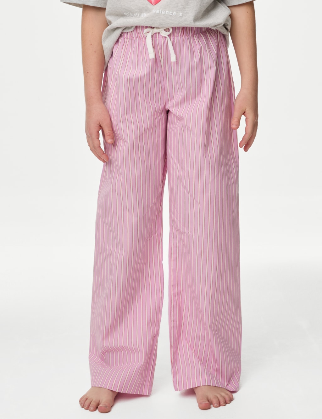 Pure Cotton Heart Print Pyjamas (3-16 Yrs) 5 of 5
