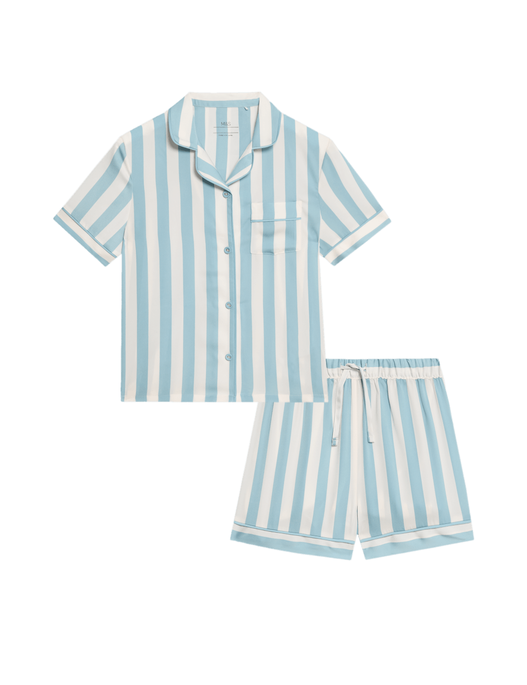 Satin Striped Pyjamas (3-16 Yrs) 1 of 1